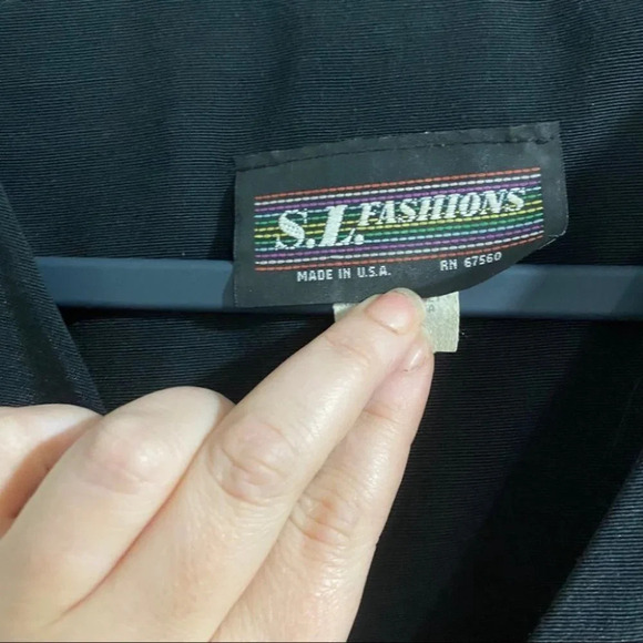 Vintage USA made Double breasted midi dress button - Picture 3 of 8